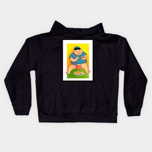 grandma's boy Kids Hoodie